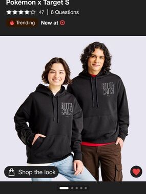 Black 'Gotta Catch' Graphic Hoodie Sweatshirt - Pokemon